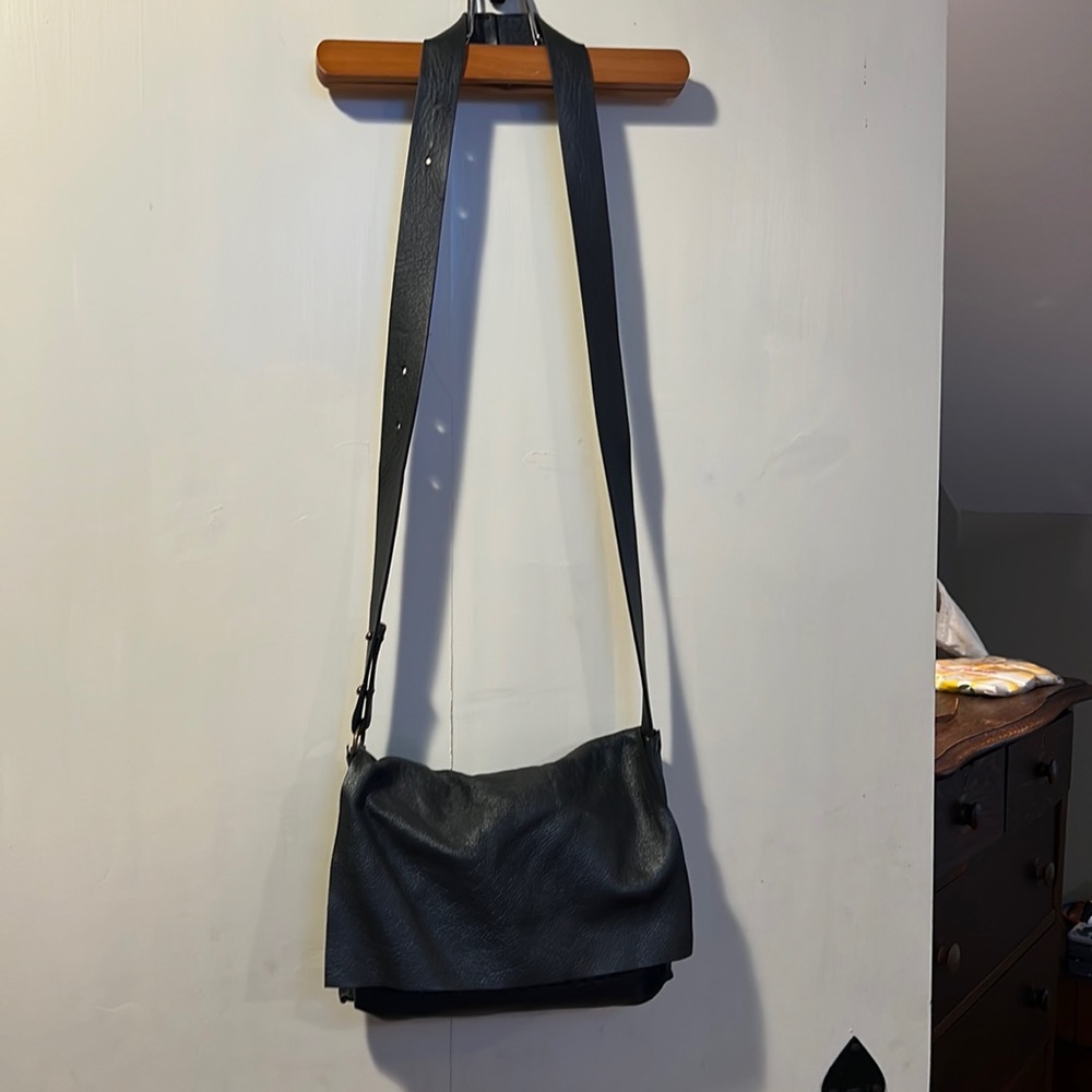 Stitch And Tickle leather bag Black